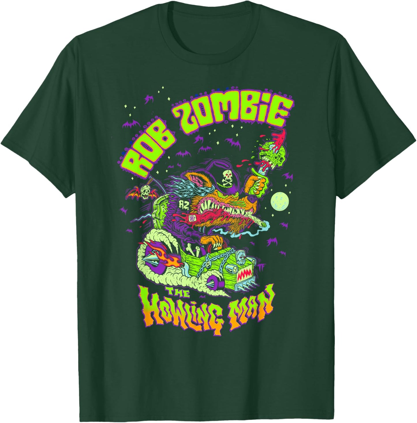 Rob Zombie – Big Howling T-Shirt - T-Shirt | Forest