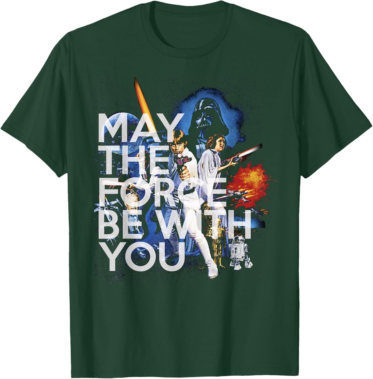 Star Wars May The Force Be With You T-Shirt - T-Shirt | Forest