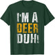 I'm A Deer Duh! Funny Halloween Party Costume T-Shirt - T-Shirt | Forest