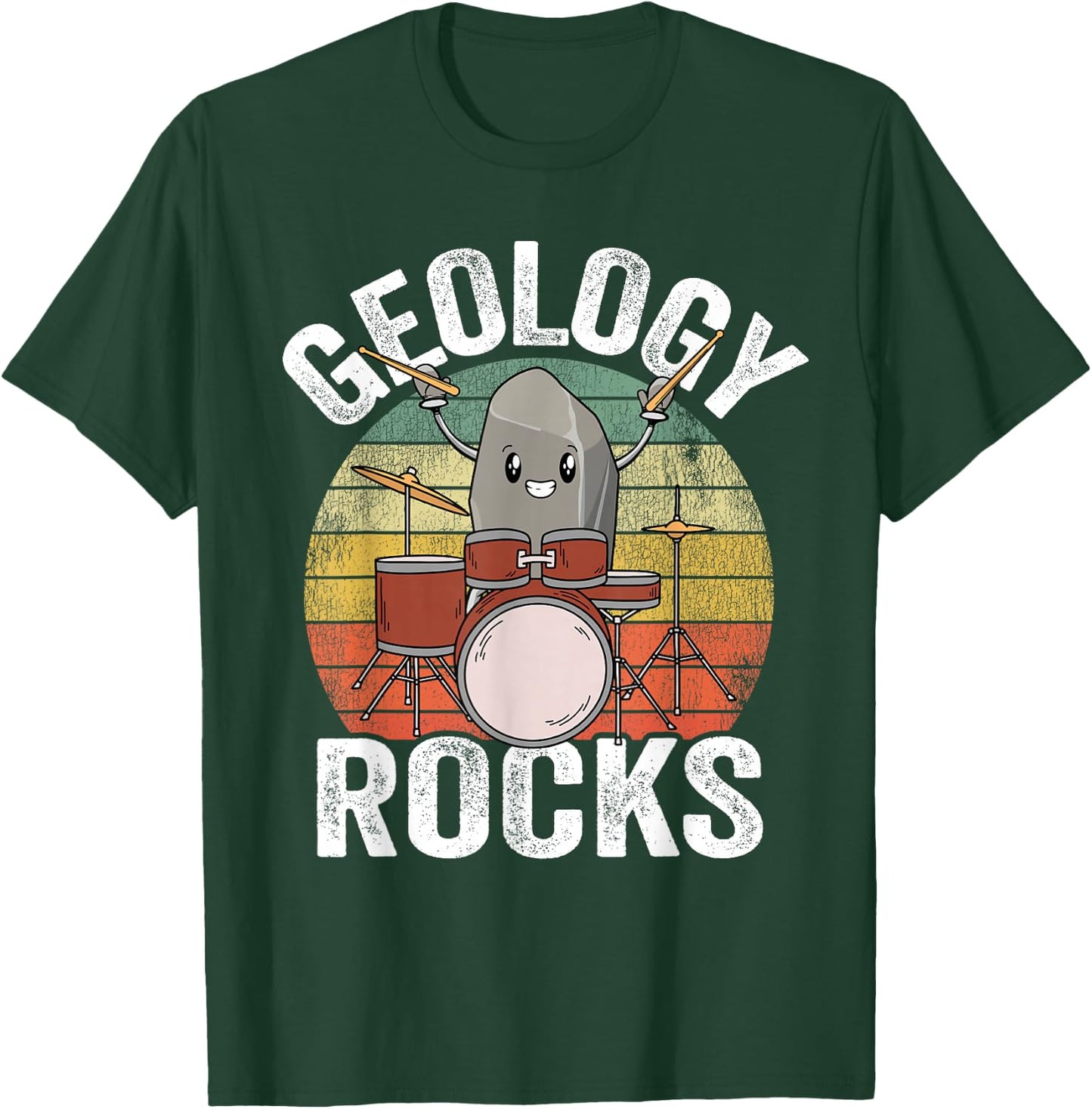 Rock Mineral Collector Rockhound Geologist Geology Rocks T-Shirt - T-Shirt | Forest