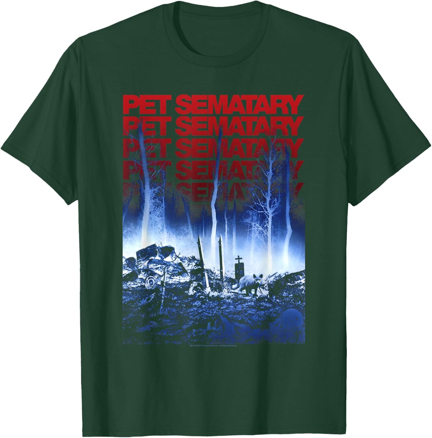 Pet Semetary Color Poster T-Shirt - T-Shirt | Forest