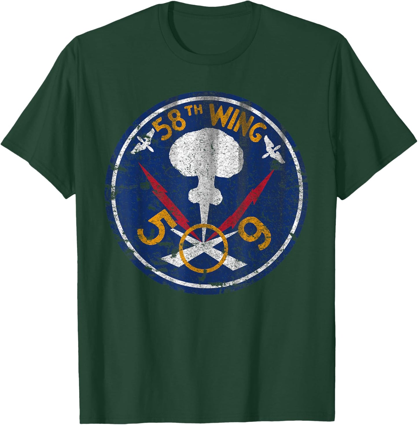 509th Composite Group WWII Vintage Patch Insignia T-Shirt - T-Shirt | Forest