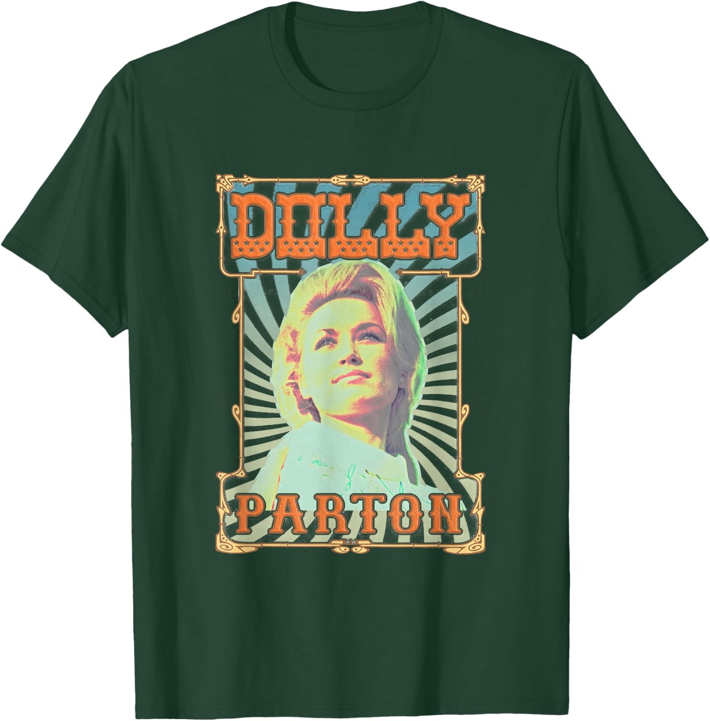 Dolly Parton Vintage Print T-Shirt - T-Shirt | Forest