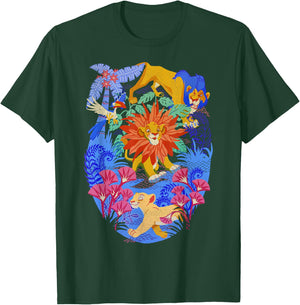Disney Lion King Simba Can't Wait To Be King Color Pop T-Shirt - T-Shirt | Forest