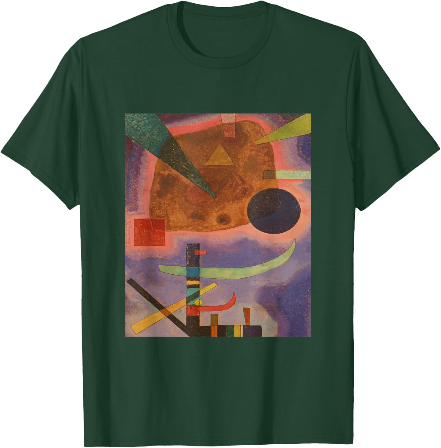 Three Elements by Kandinsky T-Shirt - T-Shirt | Forest