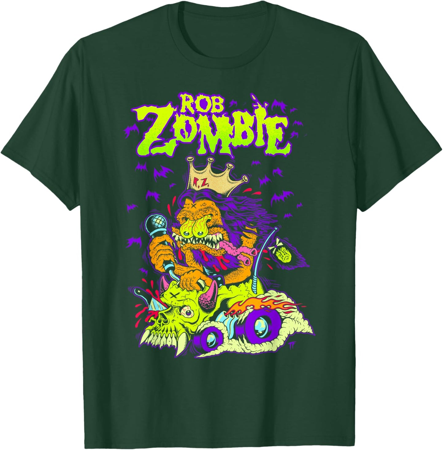 Rob Zombie – King Freak T-Shirt - T-Shirt | Forest