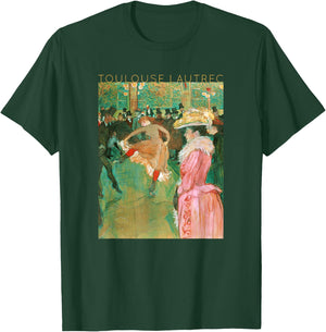 Toulouse Lautrec The Dance for Artists T-Shirt - T-Shirt | Forest