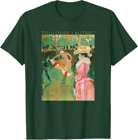 Toulouse Lautrec The Dance for Artists T-Shirt - T-Shirt | Forest