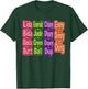 LIDA Bida Boda Butt, Emerald Jade Green Ball T-Shirt - T-Shirt | Forest