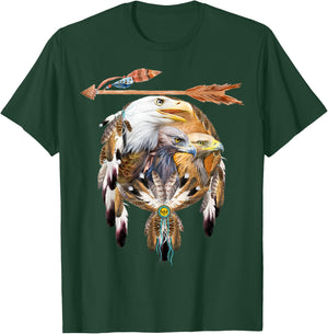 Native American Indian Tribal Art T-Shirt - T-Shirt | Forest