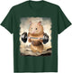 Hamster Muscle Training Weightlifting T-Shirt - T-Shirt | Forest