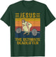 Jesus The Ultimate Deadlifter Weights Gym Fitness Athlete T-Shirt - T-Shirt | Forest