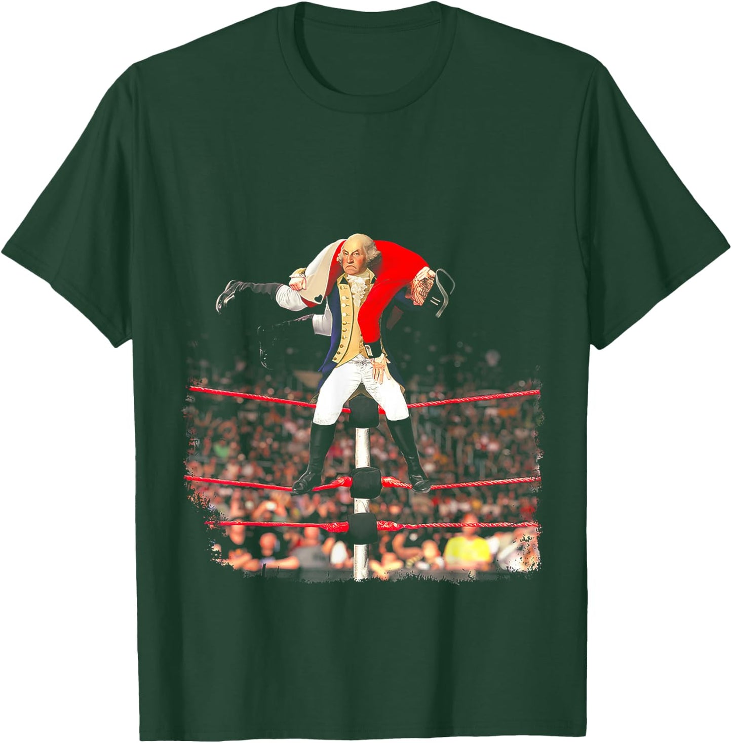 George Washington Wrestling T-Shirt - T-Shirt | Forest