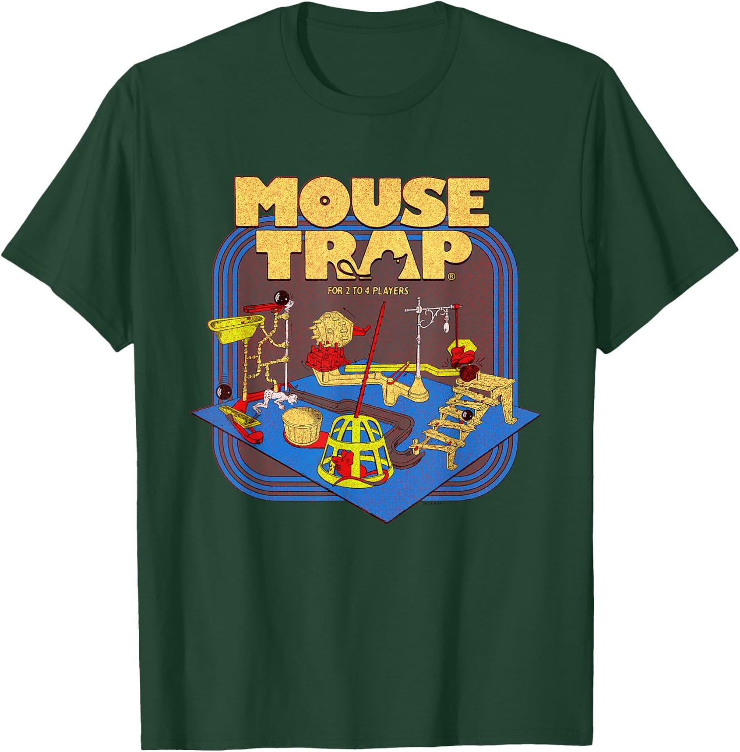 Mouse Trap Vintage Board T-Shirt - T-Shirt | Forest