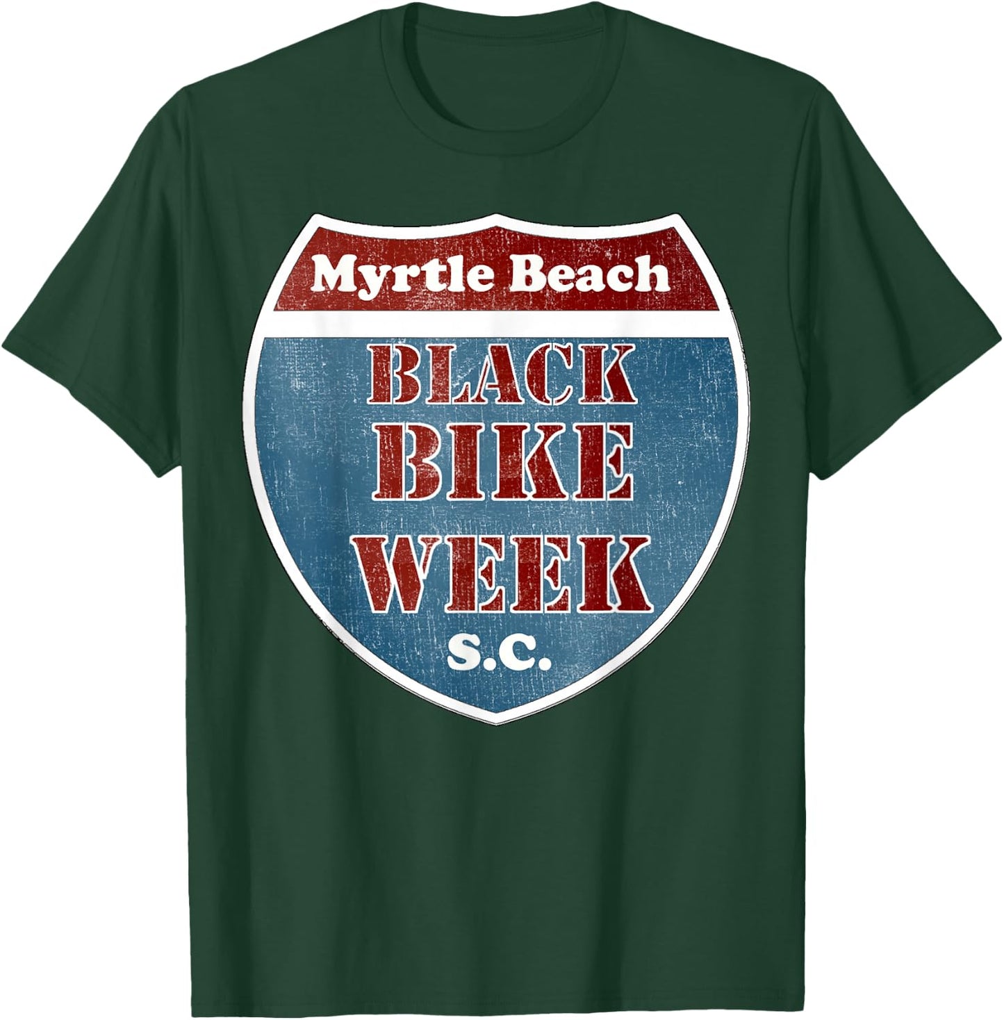 Official Black Bike Week T-Shirt - T-Shirt | Forest