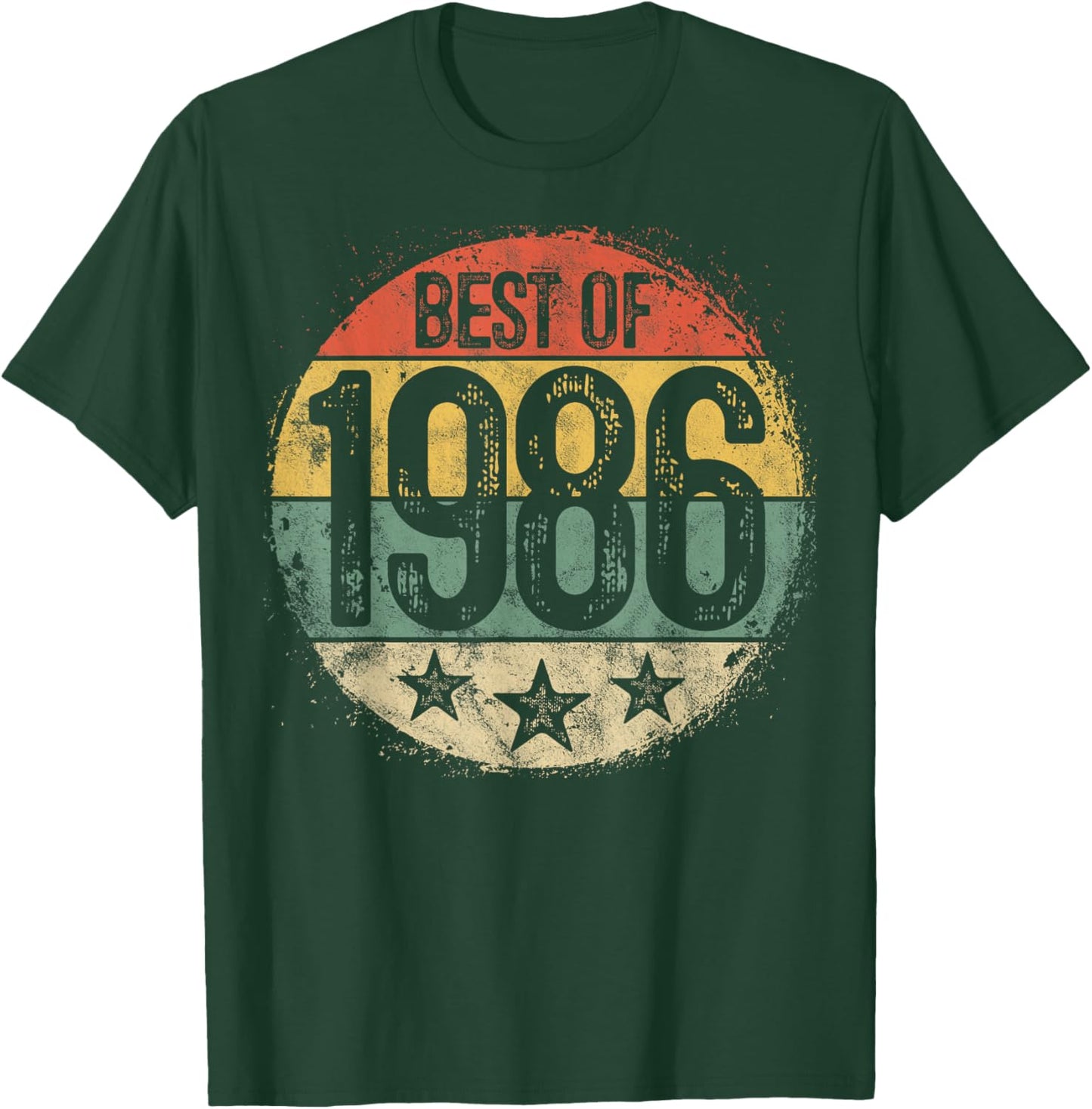Best Of 1986 39th Birthday Gifts Women 39 Year Old T-Shirt - T-Shirt | Forest