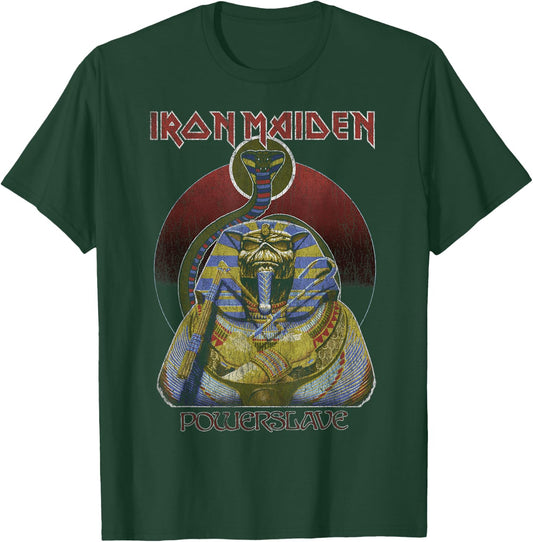 Iron Maiden - Sarcophagus Muted Vintage T-Shirt - T-Shirt | Forest