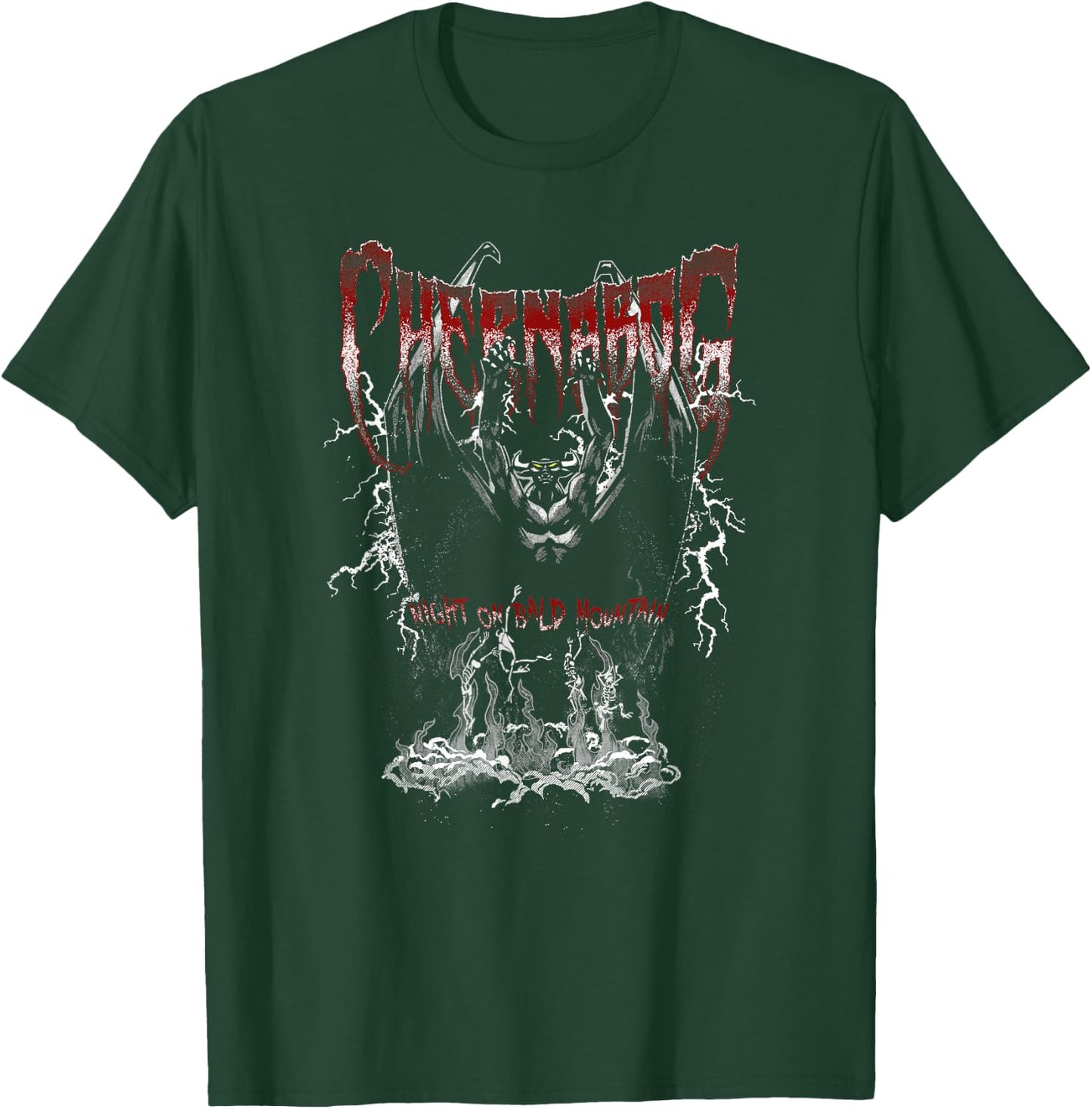 Disney Villains Chernabog Night On Bald Mountain Alternate T-Shirt - T-Shirt | Forest