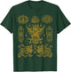 Thailand Sak Yant Tattoo Magical Thai Tattoos Thailand Gift T-Shirt - T-Shirt | Forest
