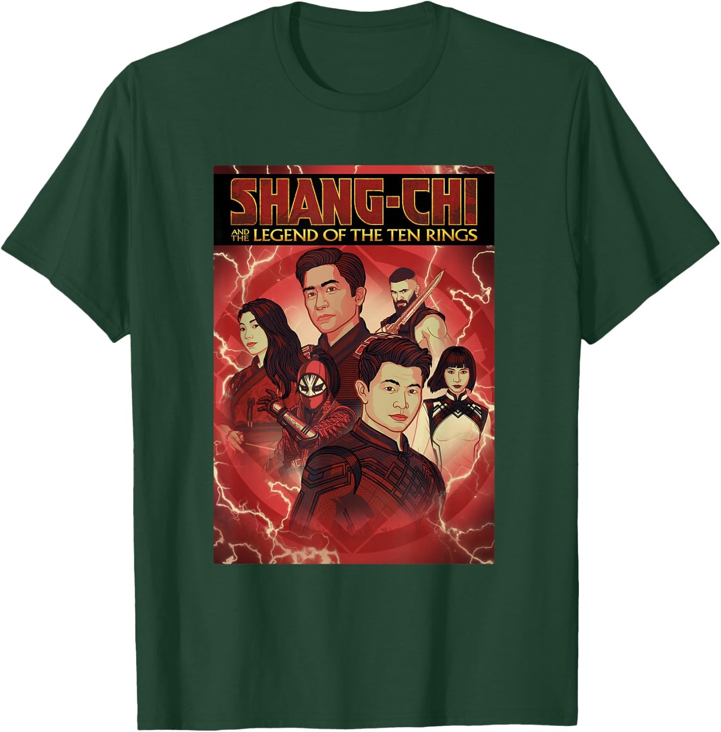 Marvel Shang-Chi Comic Cover T-Shirt - T-Shirt | Forest