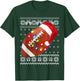 Football Christmas Shirt Funny Ugly Christmas Sweater T-Shirt - T-Shirt | Forest