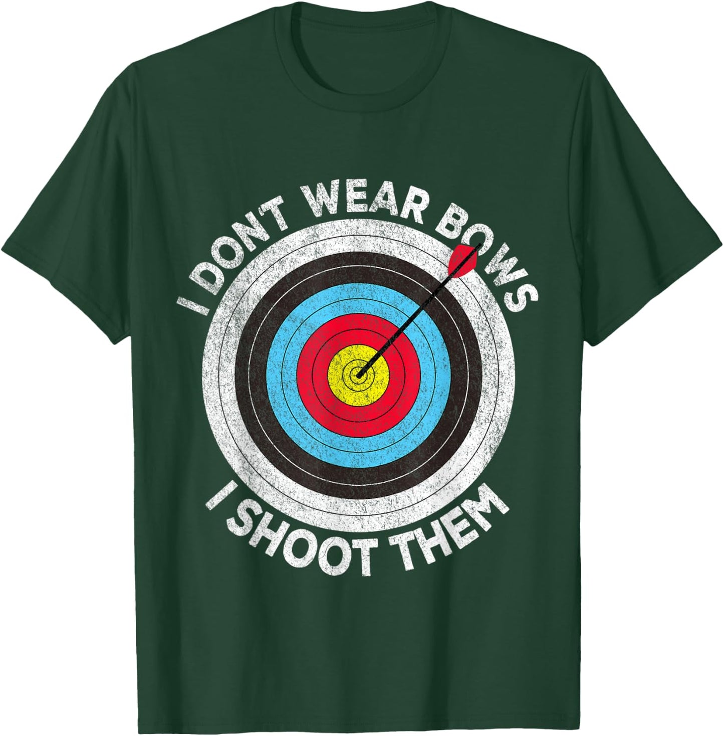 Funny Archery Archer Bow Shooting Bow Hunting For Girls T-Shirt - T-Shirt | Forest