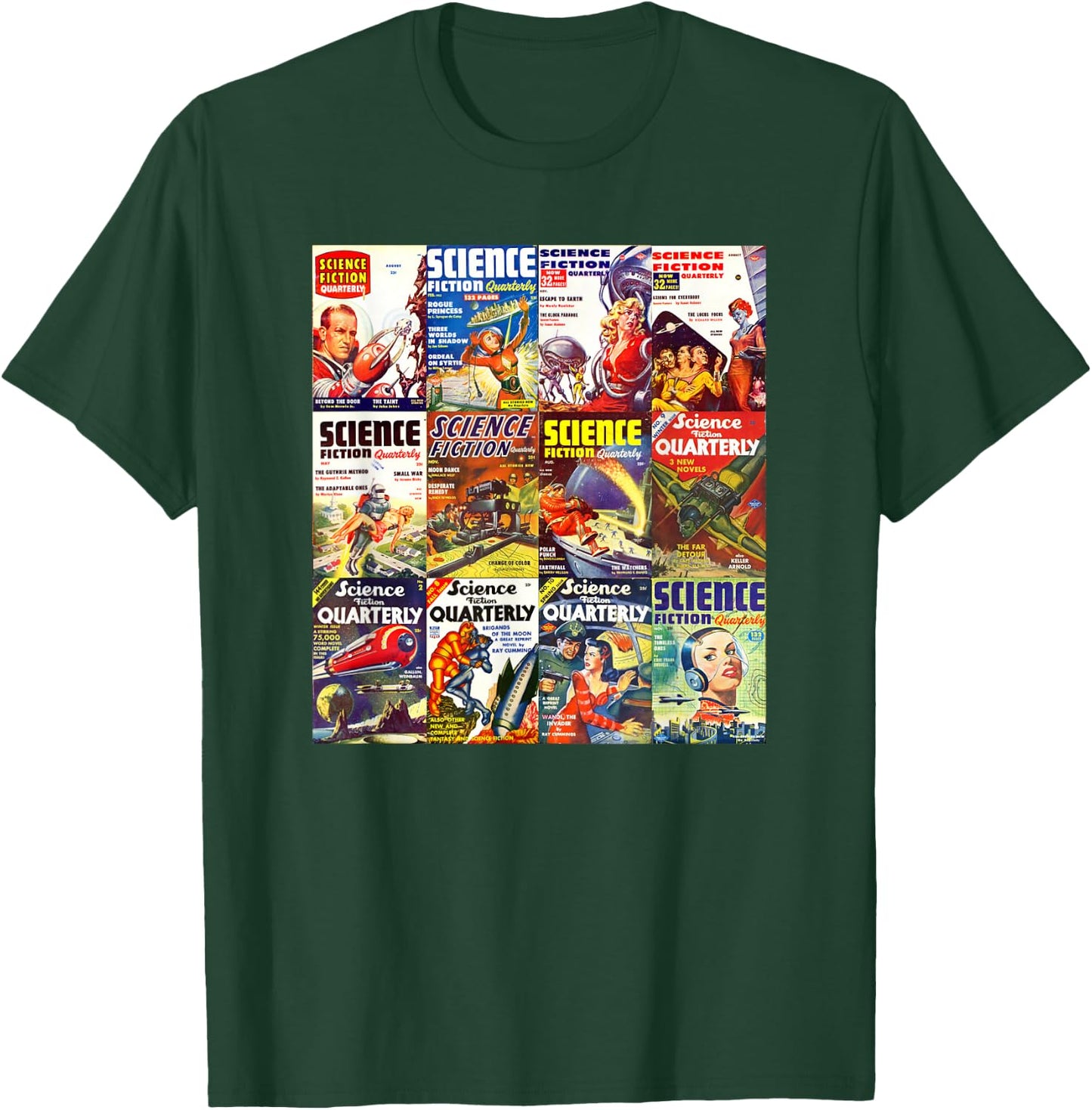 Science Fiction Shirt KIDS COMIC Book T-Shirt - T-Shirt | Forest