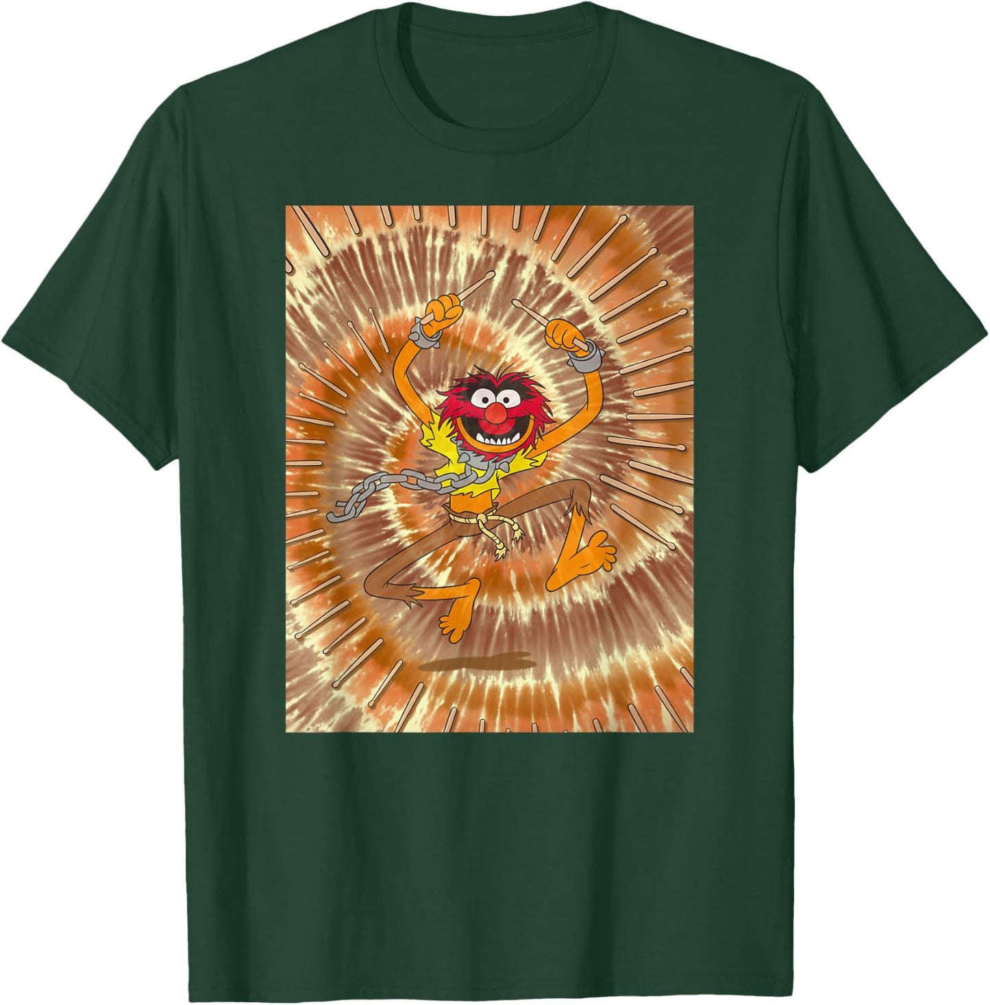 Disney - The Muppets Animal Tie Dye T-Shirt - T-Shirt | Forest