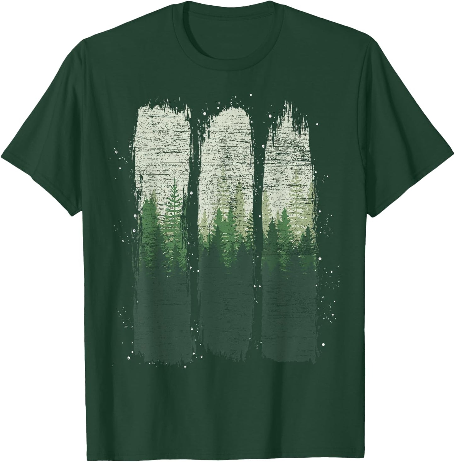 Wild Nature Wildlife Outdoors Trees Landscape Forest T-Shirt - T-Shirt | Forest