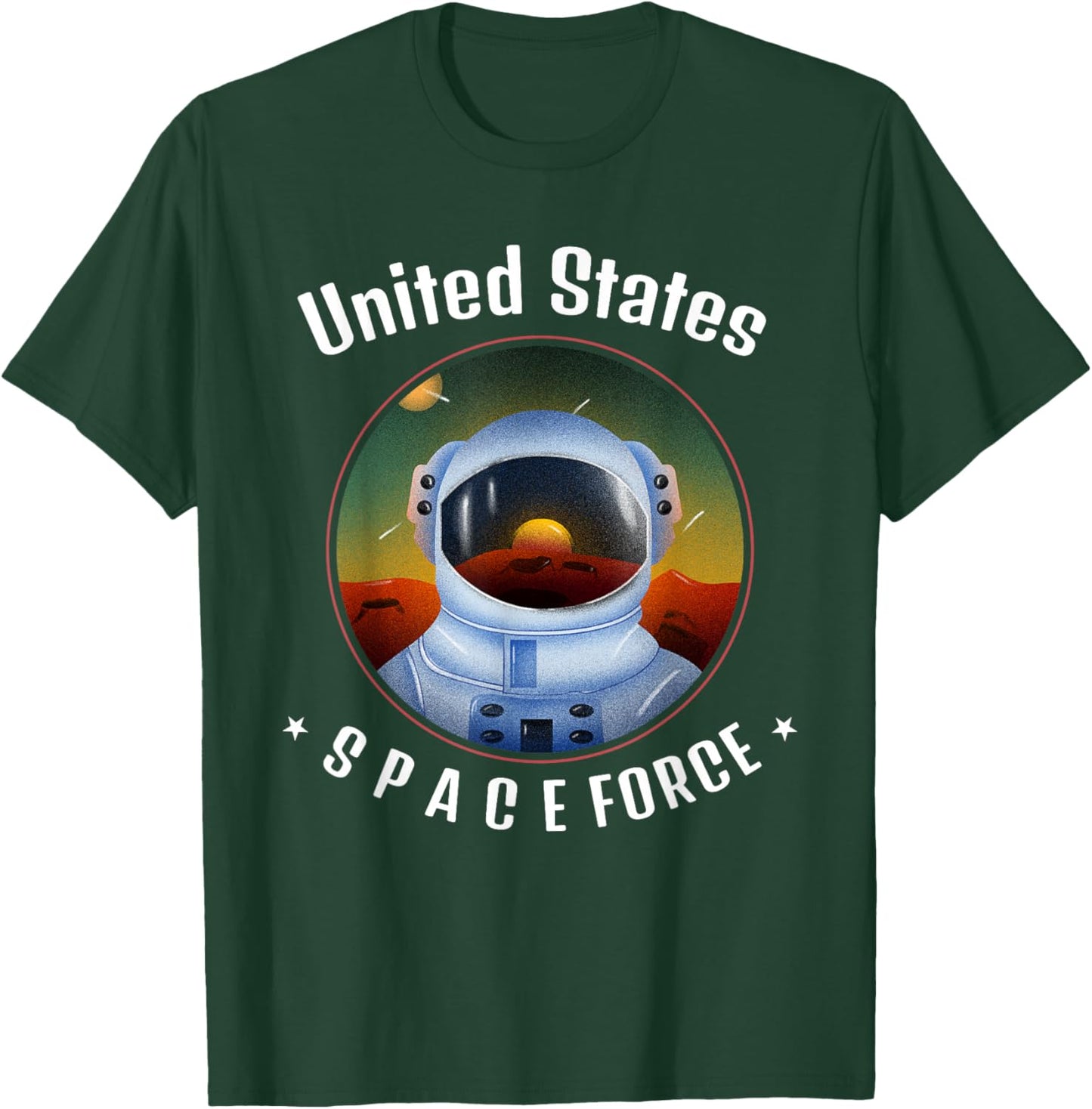 United States Space Force Zero Gravity T-Shirt - T-Shirt | Forest