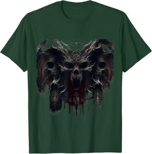 Eldritch Haunted Spaces Cursed Gothic Horror Demon Print T-Shirt - T-Shirt | Forest