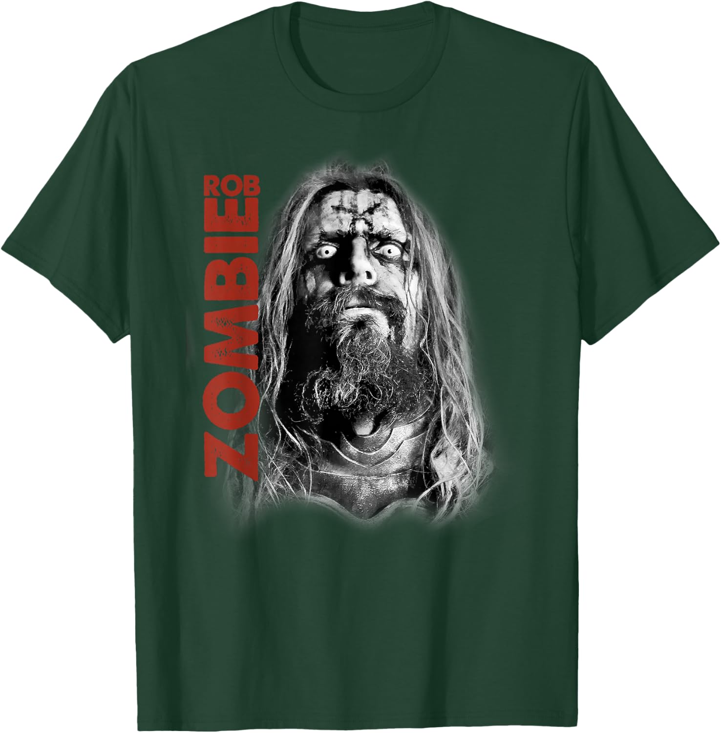 Rob Zombie – Unmasked Face T-Shirt - T-Shirt | Forest