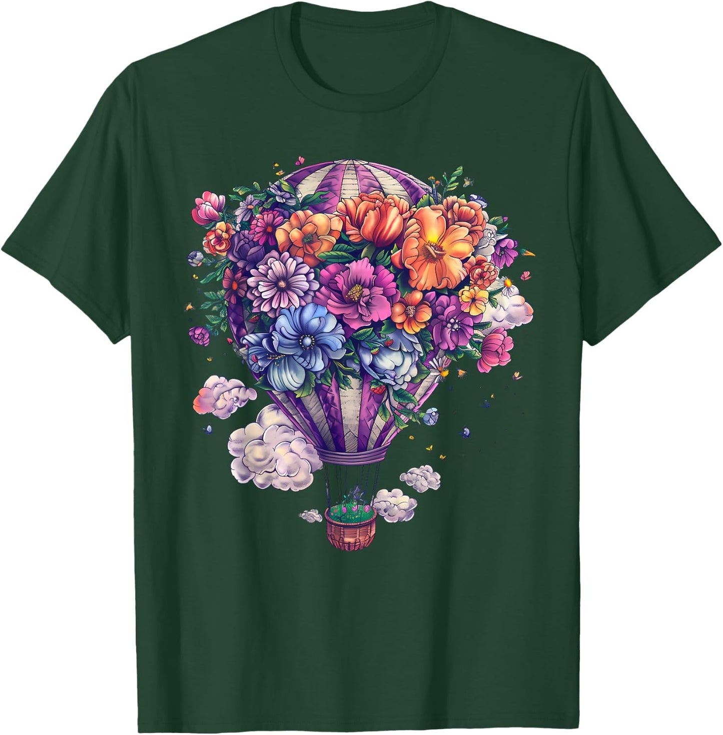Hot Air Balloon Ride Festival Hot Air Ballooning T-Shirt - T-Shirt | Forest