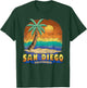 SAN DIEGO CALIFORNIA | Vintage Distressed Souvenir T-Shirt - T-Shirt | Forest