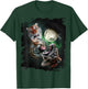 3 Tiger Moon, Wolf Tiger, Wolves Howl T-Shirt - T-Shirt | Forest