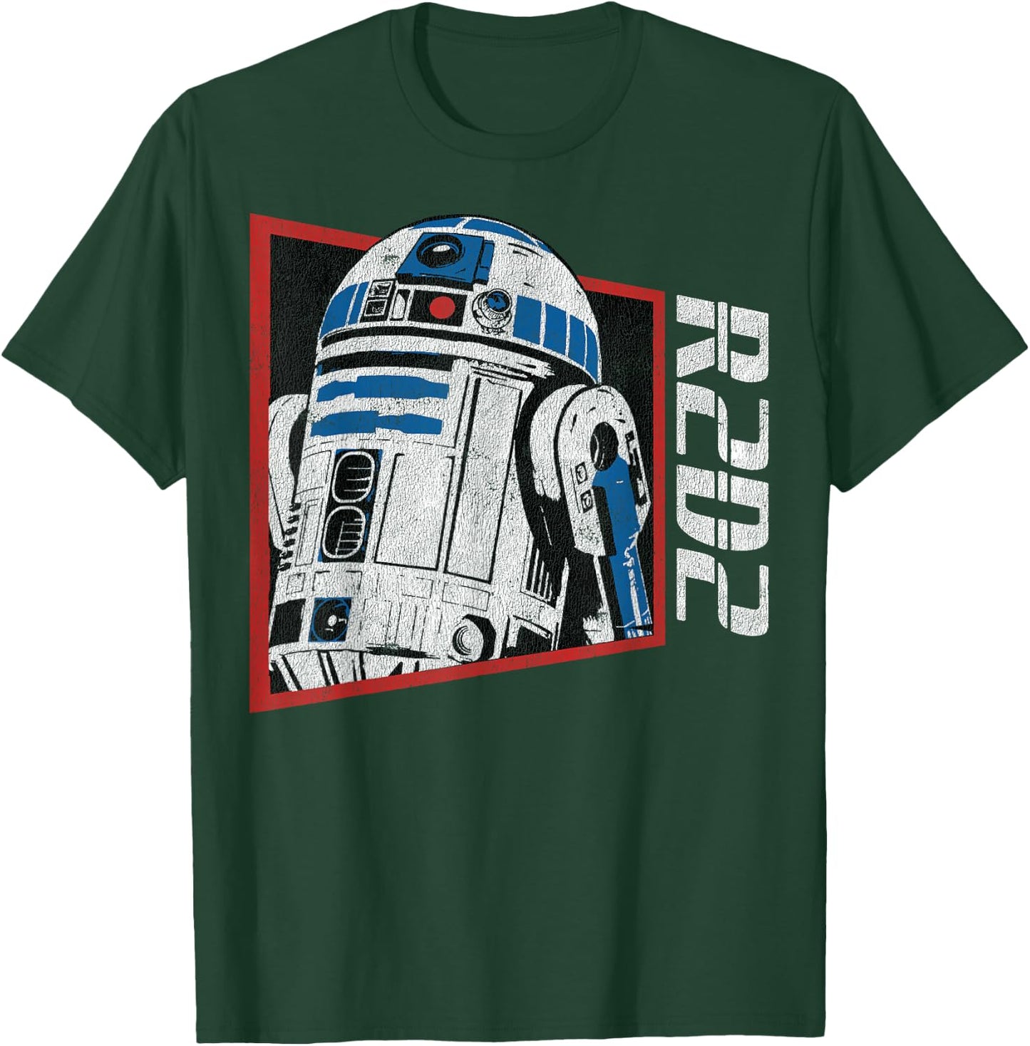 Star Wars R2-D2 Retro Droid T-Shirt - T-Shirt | Forest