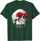 Skull Roses Shirt Cool Skulls Flowers Rockers Gift T-Shirt - T-Shirt | Forest