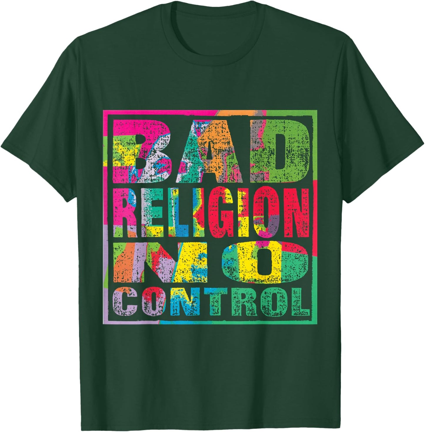Bad Religion - Official Merchandise - No Control Small T-Shirt - T-Shirt | Forest