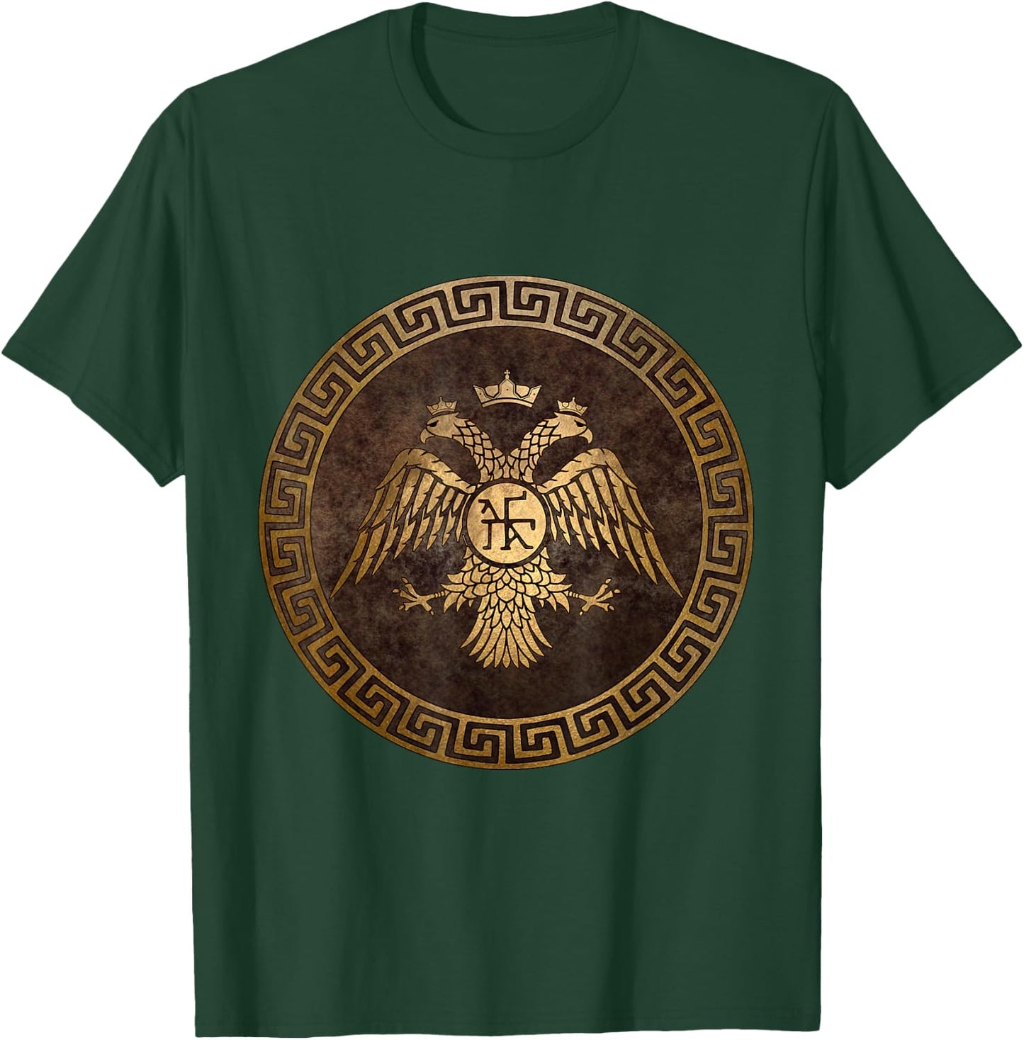 Byzantine Empire Symbol of Constantinople and the Emperor T-Shirt - T-Shirt | Forest
