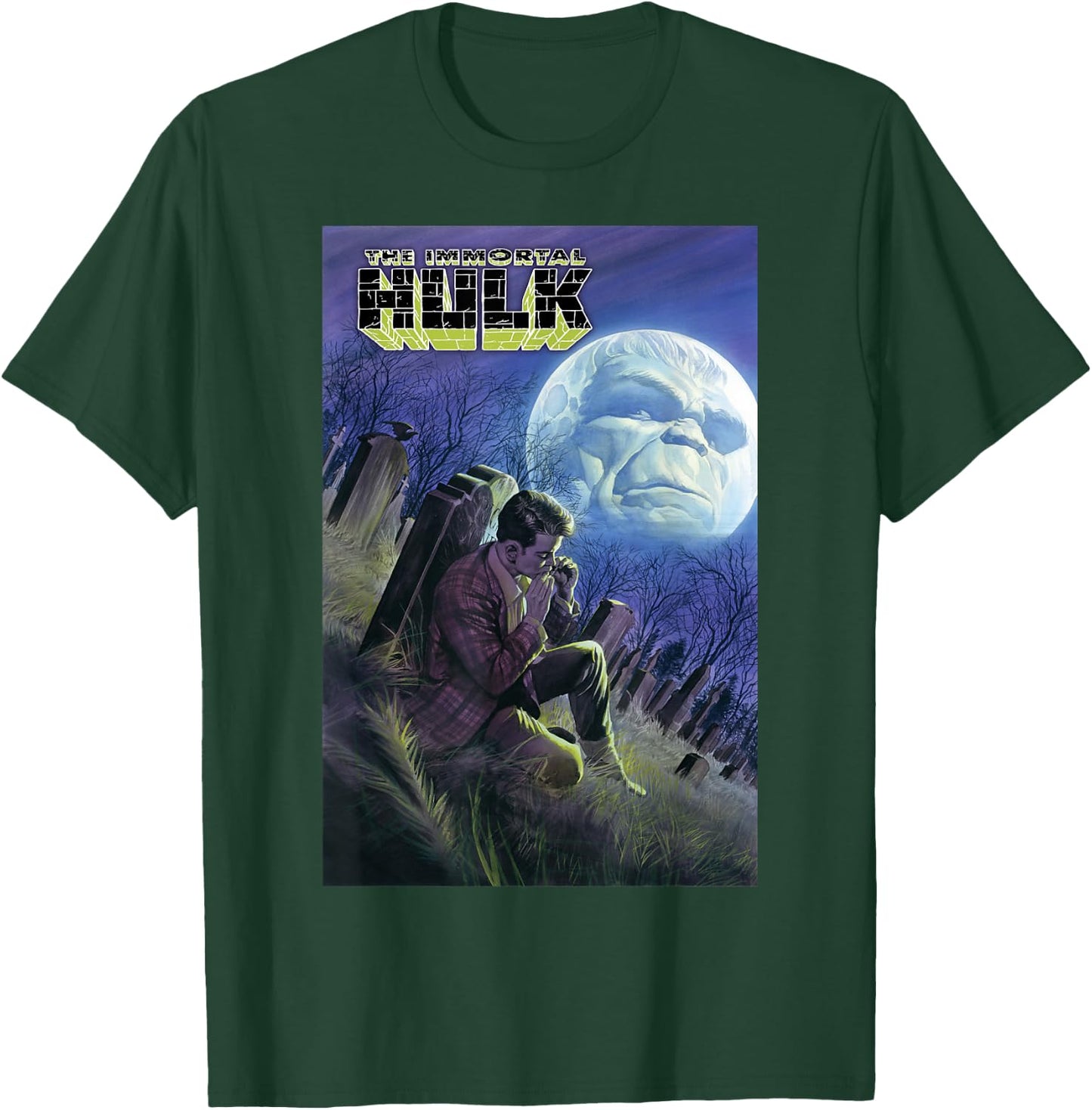 Marvel Immortal Hulk Death Of Rick Jones Comic Book Cover T-Shirt - T-Shirt | Forest