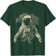 Astronaut Tree Artwork Space Nature Astronaut T-Shirt - T-Shirt | Forest