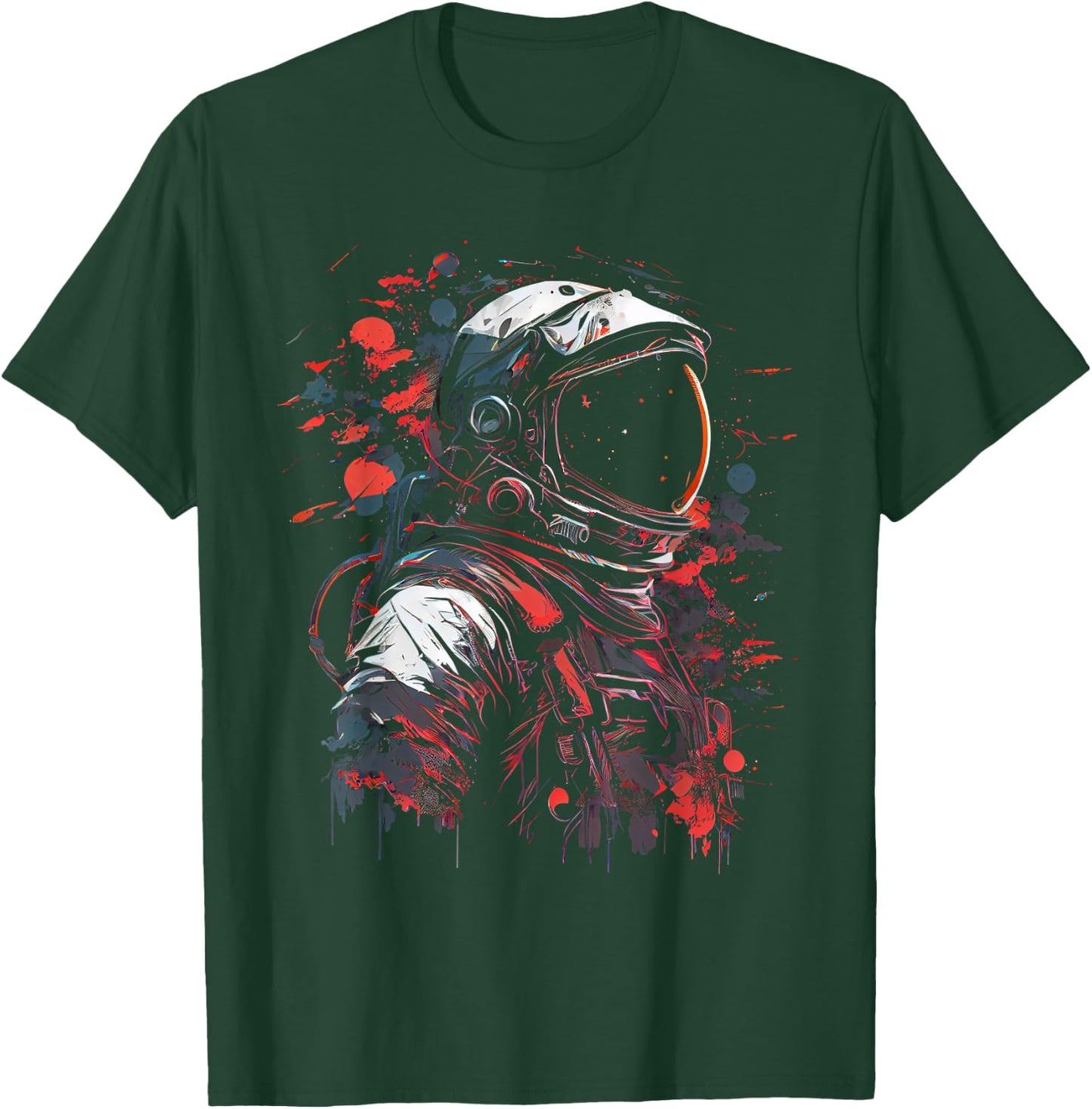 Astronaut Space Space Spaceship Planets Astronaut T-Shirt - T-Shirt | Forest