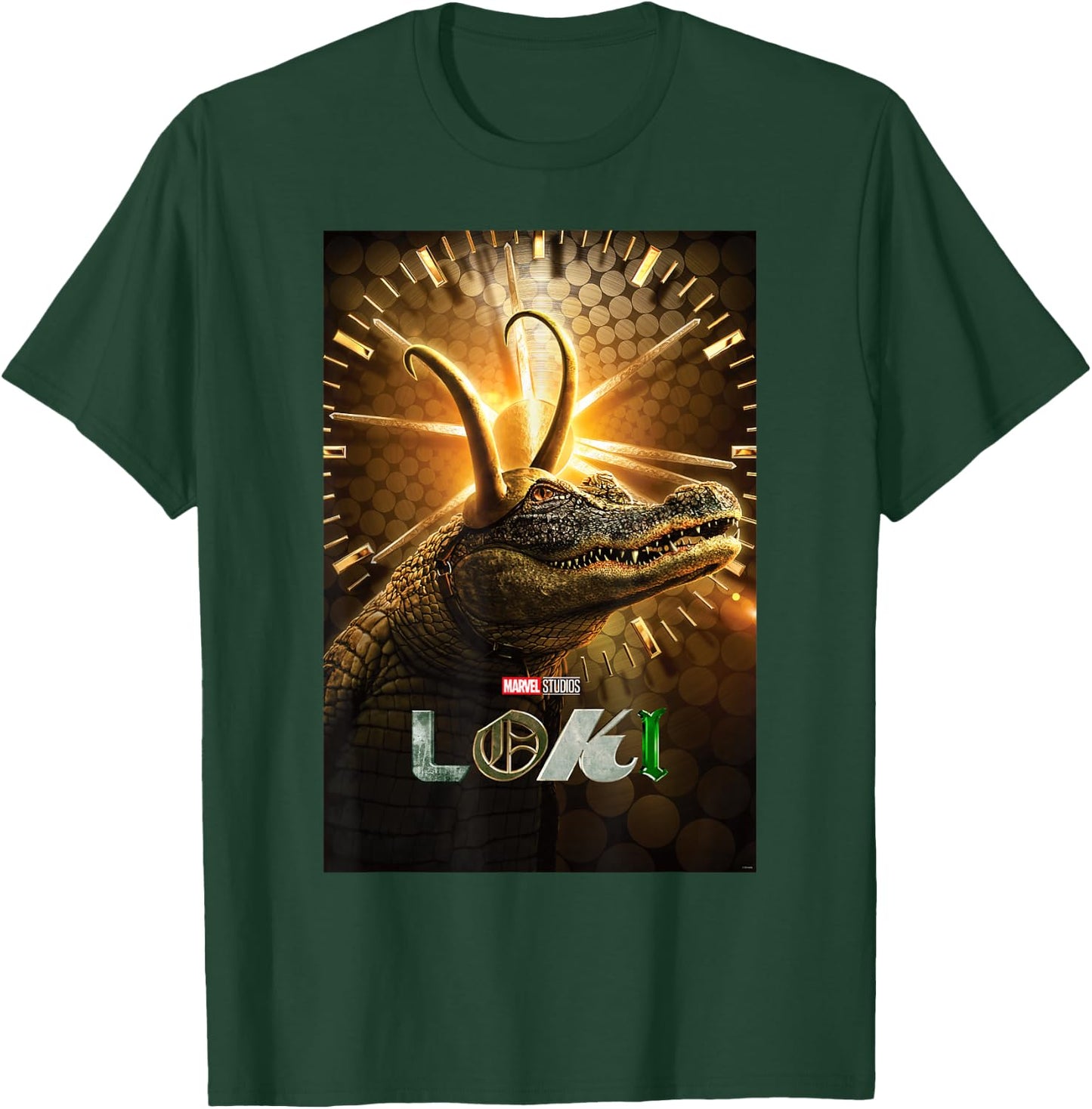 Marvel Loki Alligator Loki Poster T-Shirt - T-Shirt | Forest
