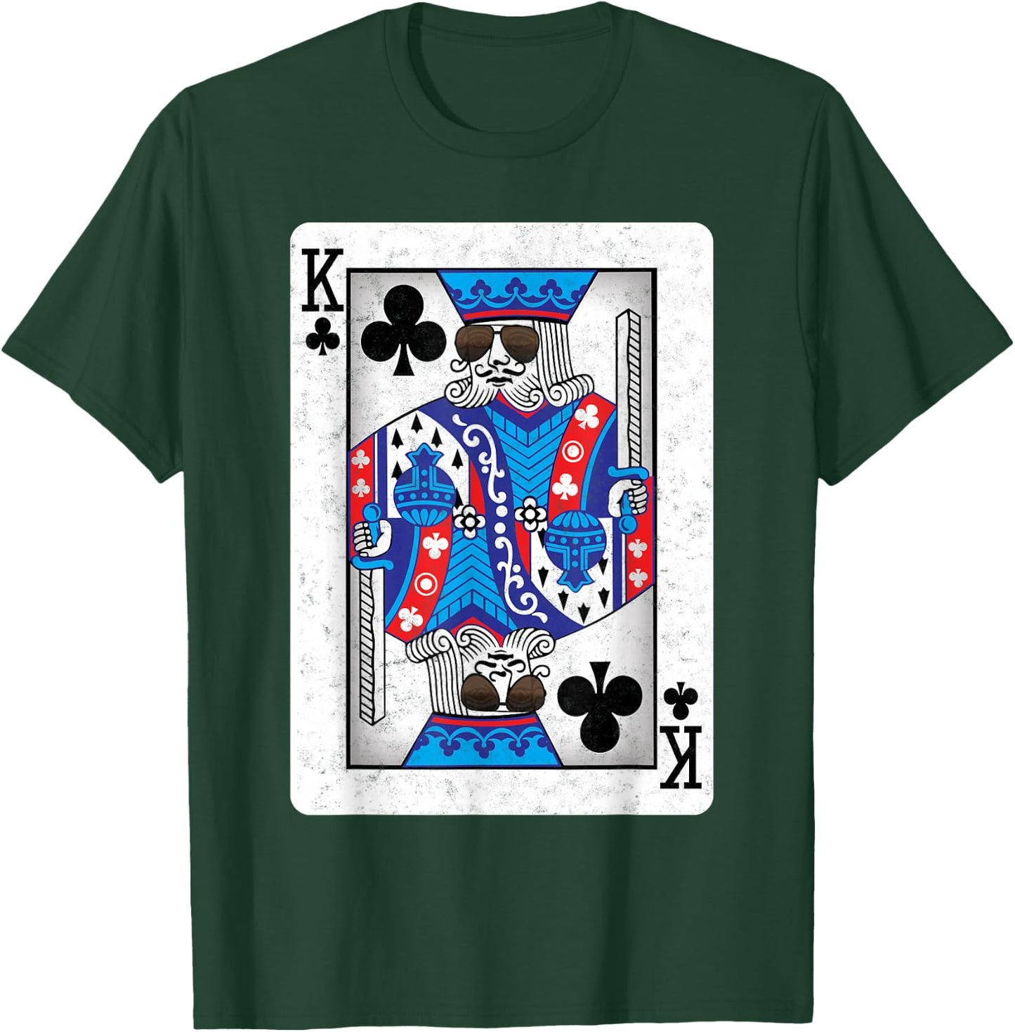 The Cool King of Clubs - Funny Poker Night T-Shirt - T-Shirt | Forest
