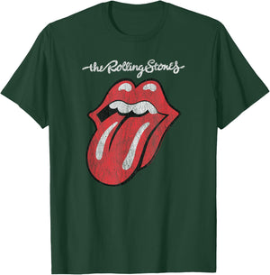 Rolling Stones Official Script Tongue T-Shirt - T-Shirt | Forest