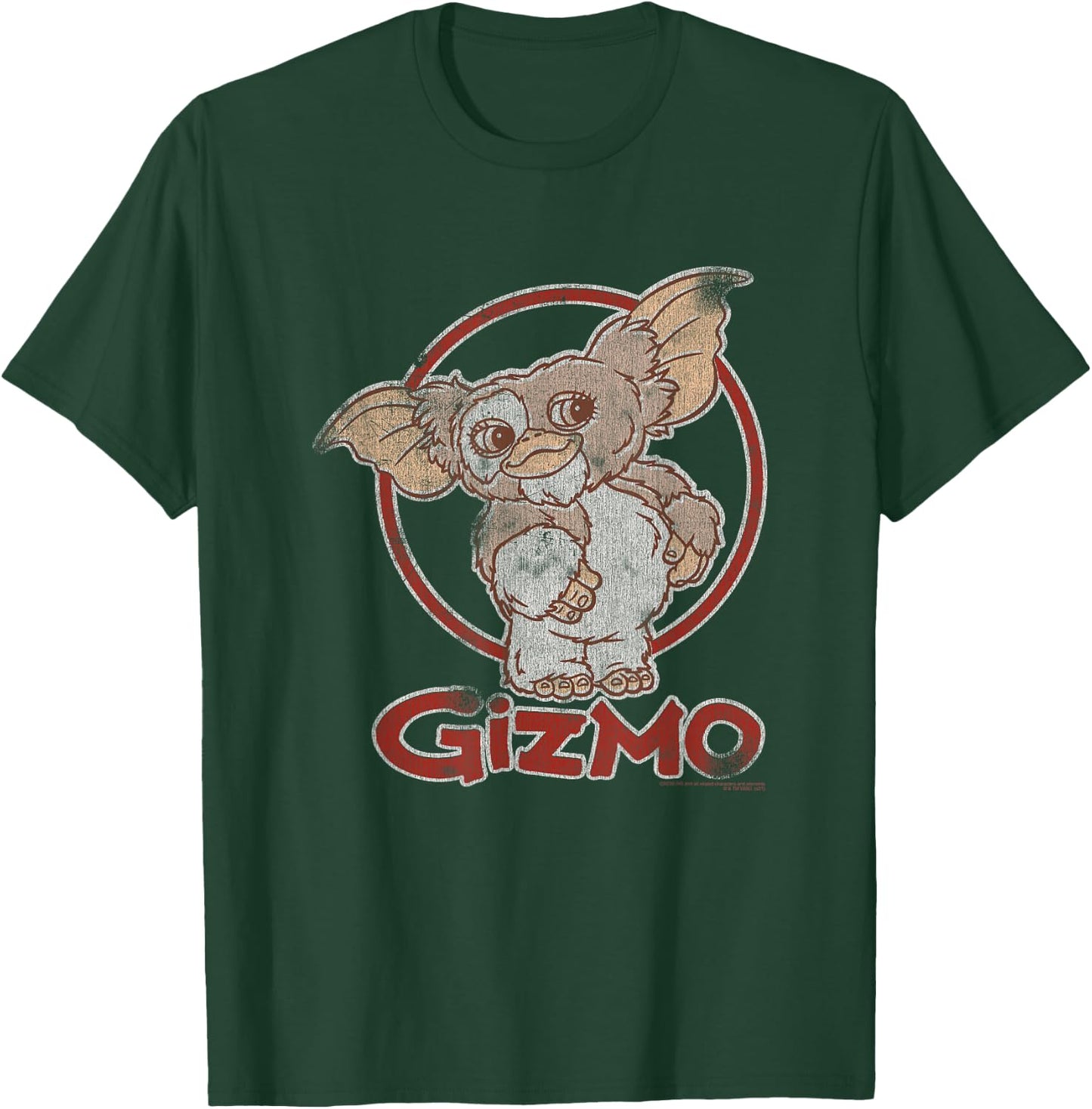 Gremlins Distressed Gizmo T-Shirt - T-Shirt | Forest