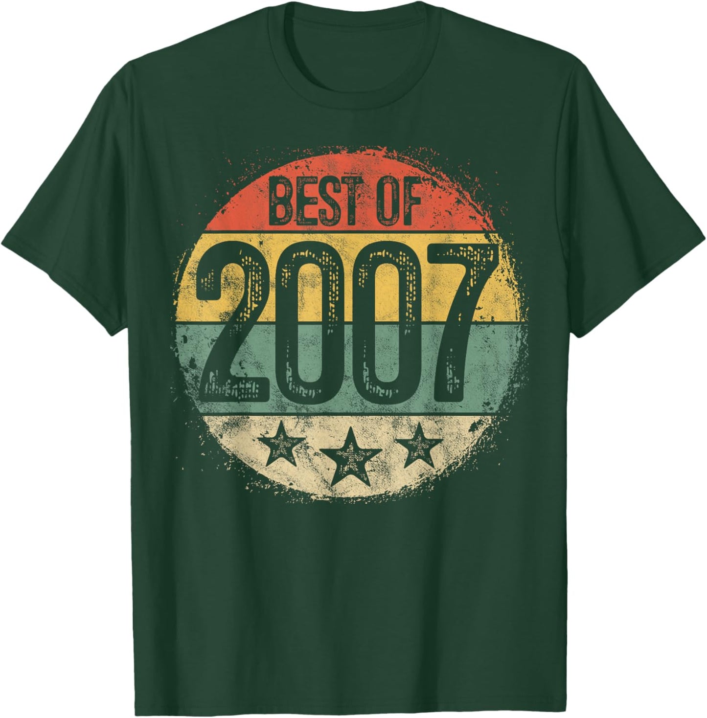 Best Of 2007 18th Birthday Gifts Women 18 Year Old T-Shirt - T-Shirt | Forest