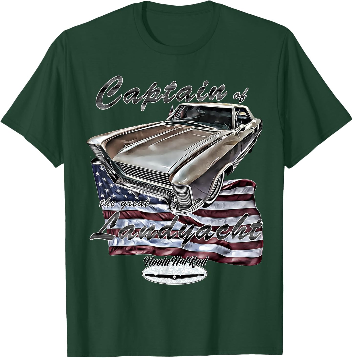 1965 Riviera, Hotrod, Muscle Car, Oldtimer, Vintage, Country Yacht T-Shirt - T-Shirt | Forest