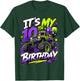 10th Birthday Monster Truck Party 10 Years Old Boys Theme T-Shirt - T-Shirt | Forest