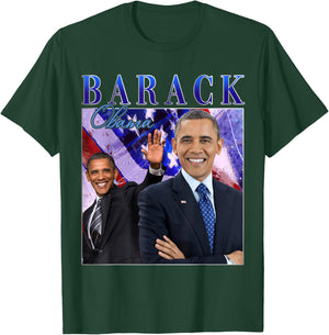 Barack Obama Retro Vintage Style T-Shirt - T-Shirt | Forest
